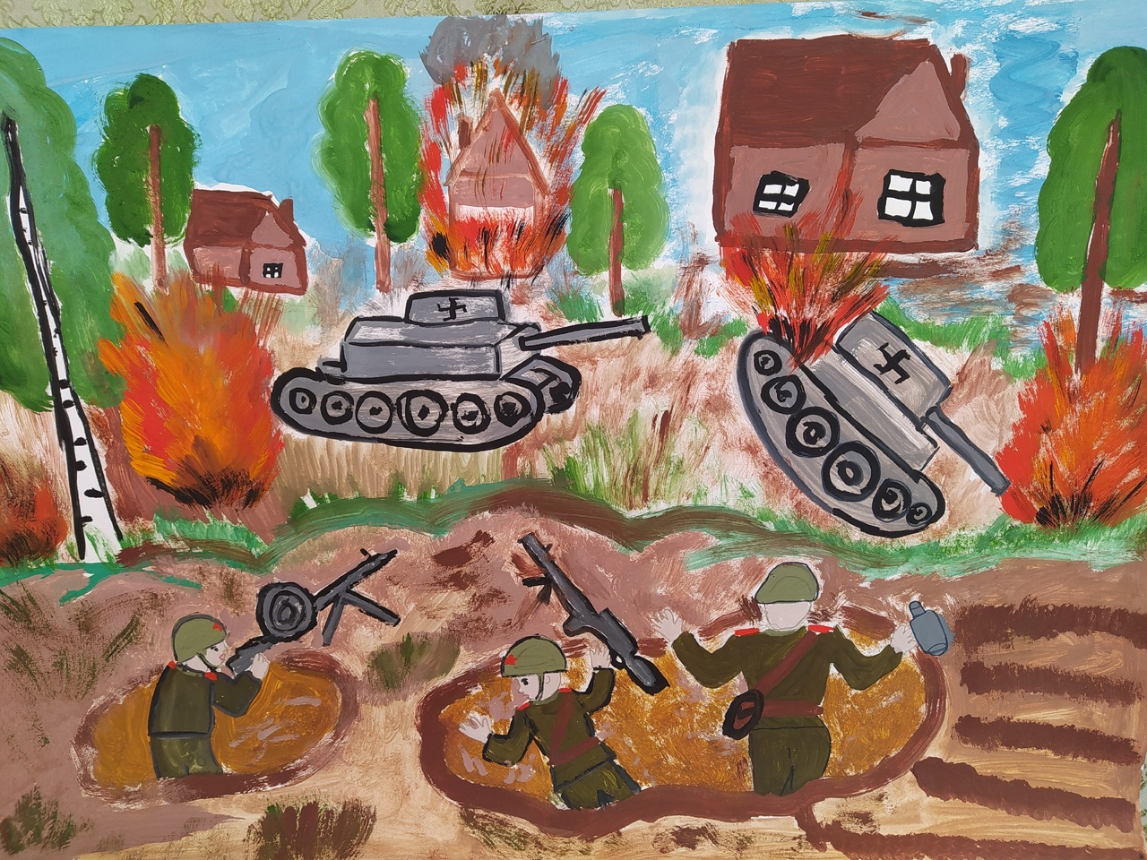 Рисунок танка на 9 мая. Рисунки на военную тему. Детские рисунки ко Дню Победы. Рисунки на военную тематику для детей.